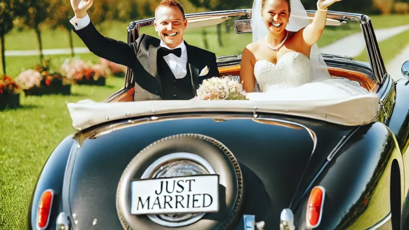 Idées originales de voitures à louer pour un mariage