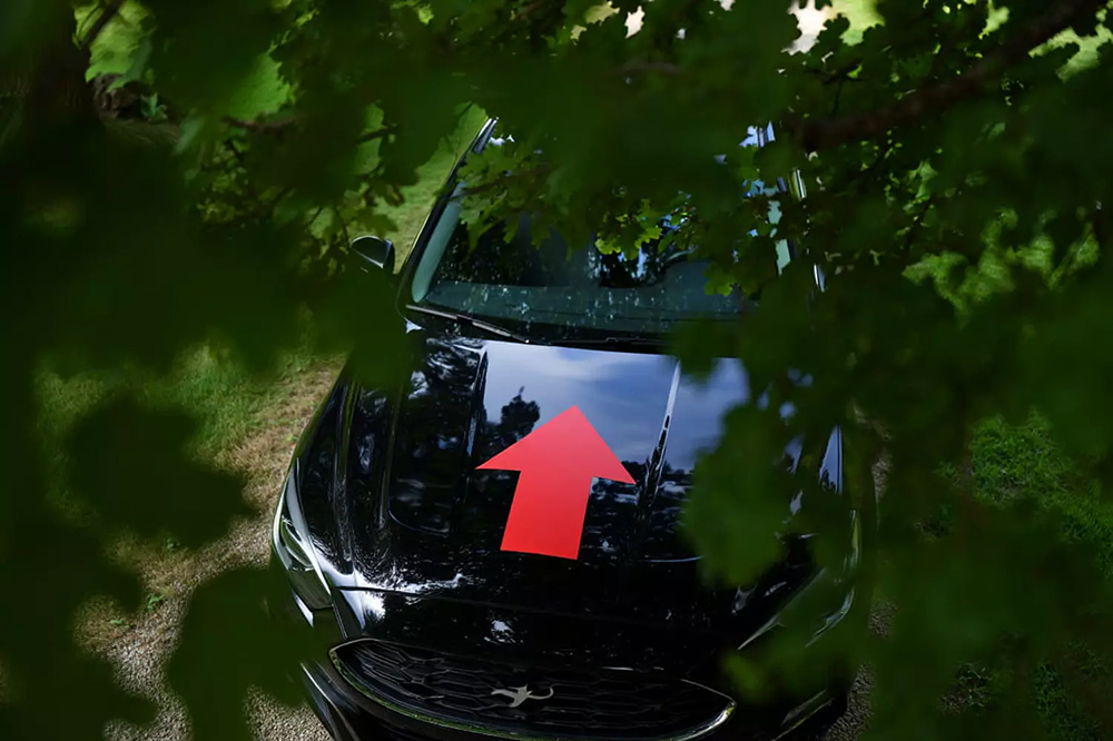 Tout le monde cherche à se garer à cette place l’été, mais elle ruine considérablement la voiture