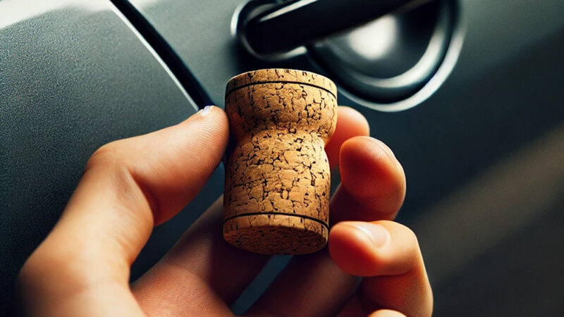 Pourquoi les automobilistes sont désormais nombreux à placer un bouchon en liège dans leur voiture ? L’astuce est surprenante !