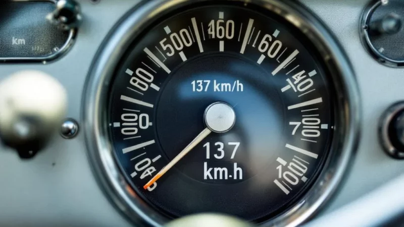 95 ans flashé à 137 km/h pour « décrasser » son moteur