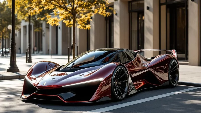 Ferrari F76 : le concept qui révolutionne le style des voitures de demain