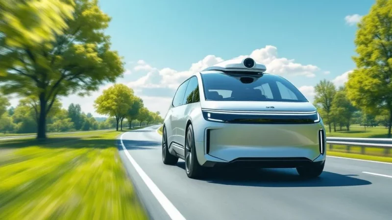 Kia EV9 autonome : la voiture roule seule sur l’autoroute pendant que les passagers dorment