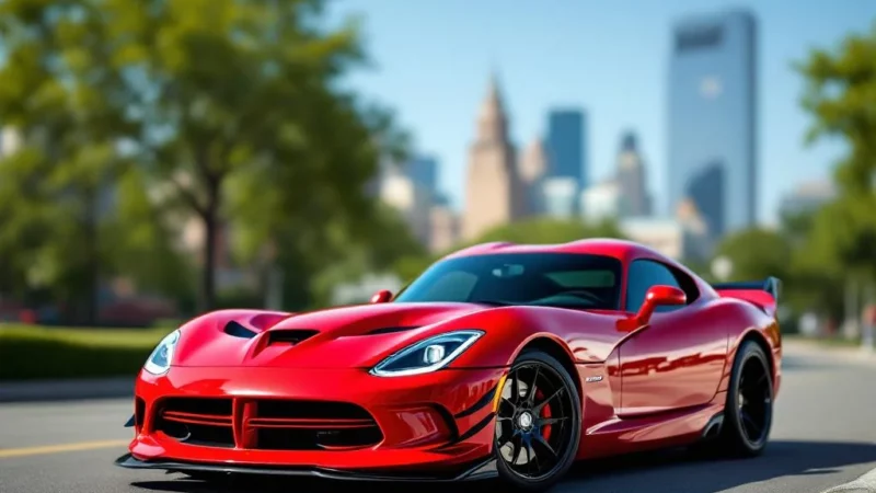 La Dodge Viper GTS qui devient Flash McQueen : un rêve d’enfant devenu réalité