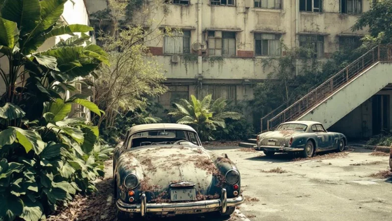 Macao : un hôtel abandonné dévoile une flotte de voitures de luxe oubliées