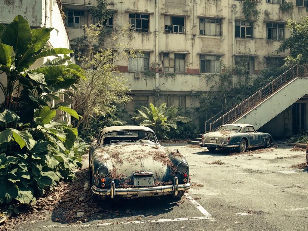 Macao : un hôtel abandonné dévoile une flotte de voitures de luxe oubliées