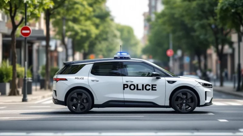 Miami teste la première voiture de police autonome ultratech