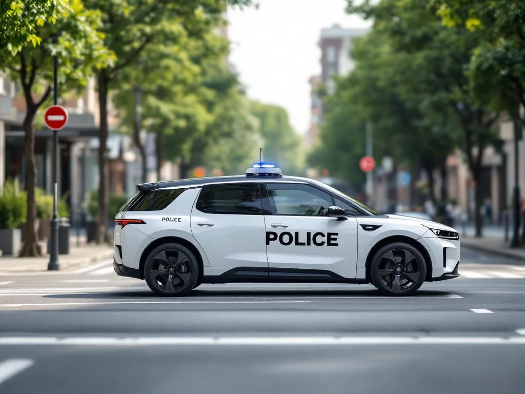 Miami teste la première voiture de police autonome ultratech