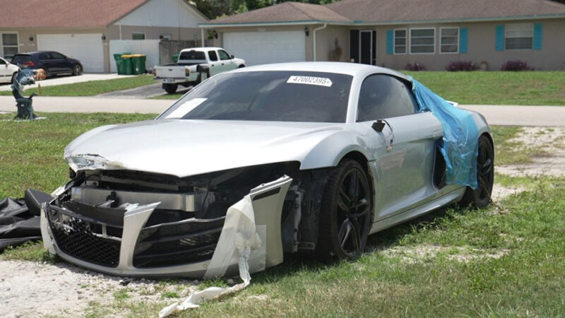 Il reconstruit une Audi R8 avec des pièces achetées sur Temu !