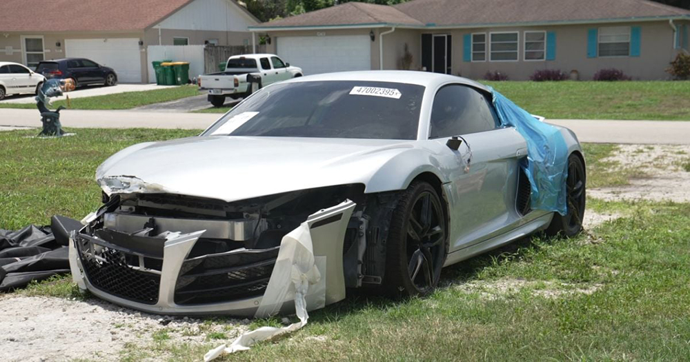 Il reconstruit une Audi R8 avec des pièces achetées sur Temu !