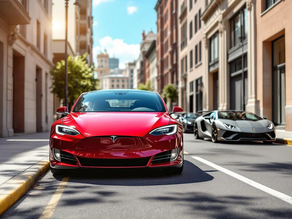 Tesla défie Lamborghini en duel : qui est la reine de la vitesse ?