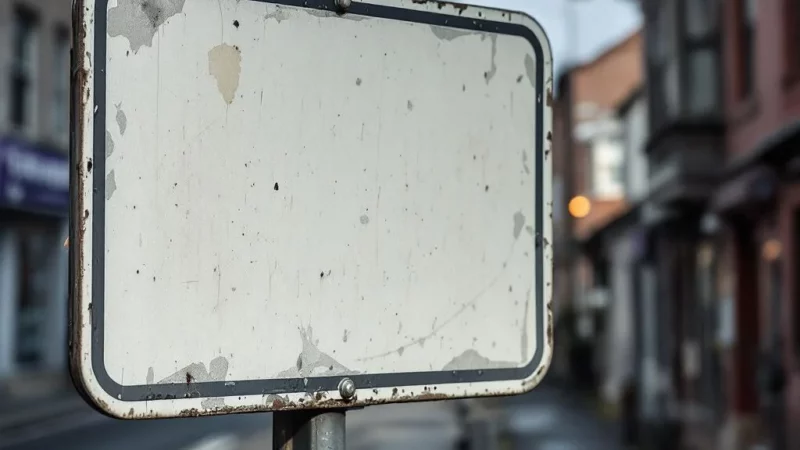 Un faux panneau artistique trompe la police et guide les conducteurs depuis 8 ans