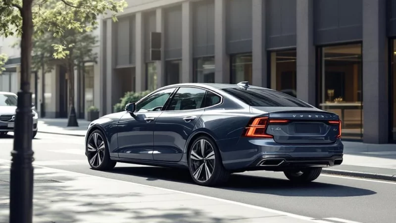 Volvo ES90 la berline électrique qui prend la place du conducteur