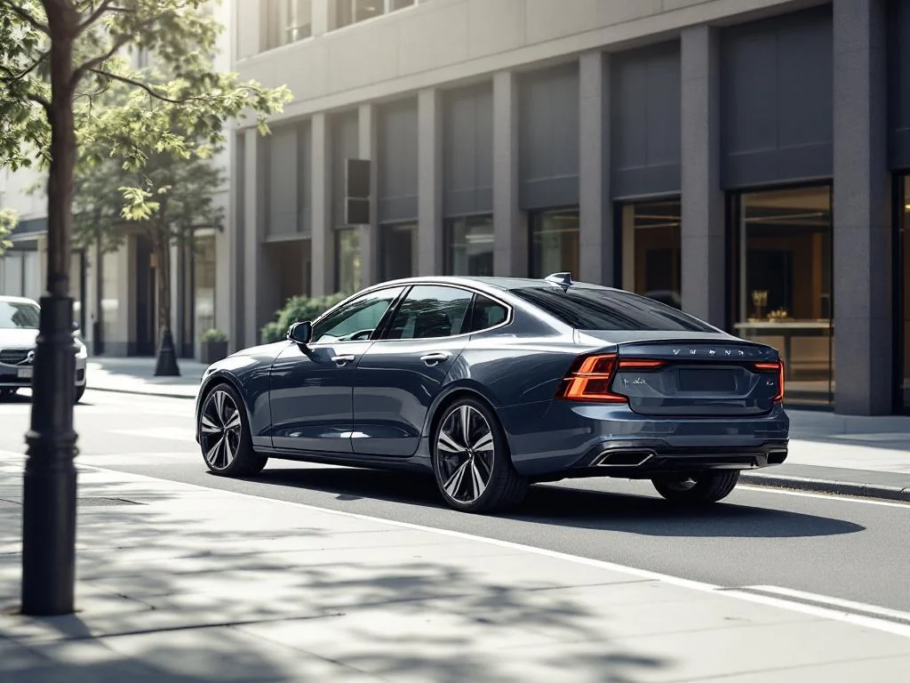 Volvo ES90 la berline électrique qui prend la place du conducteur