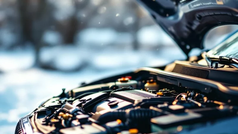 Attention : faire chauffer son moteur en hiver peut vous coûter cher