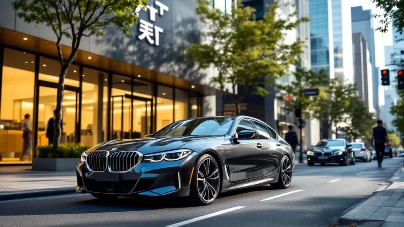 BMW s’associe à un géant chinois pour la conduite autonome