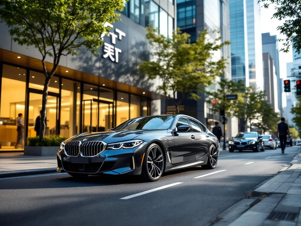 BMW s’associe à un géant chinois pour la conduite autonome