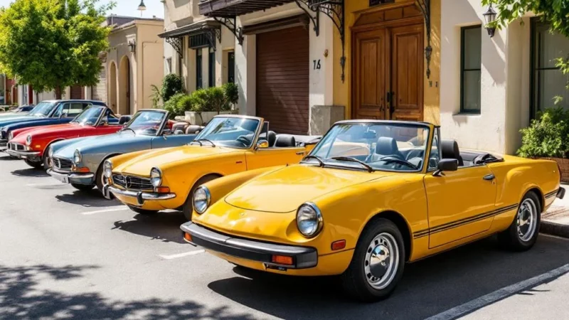 Cabriolets d’occasion à moins de 10 000 € : 5 modèles fiables pour profiter du soleil