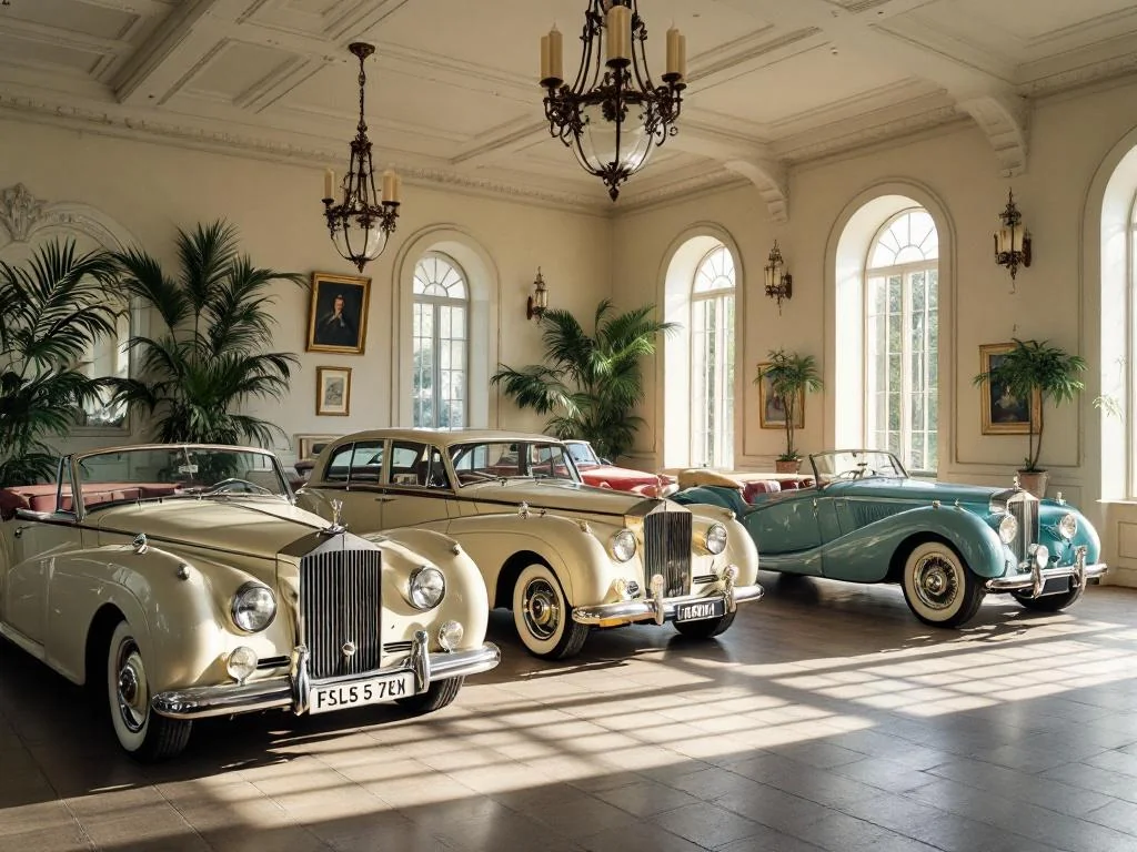 Découverte incroyable d’une collection de voitures vintage dans un château en Californie