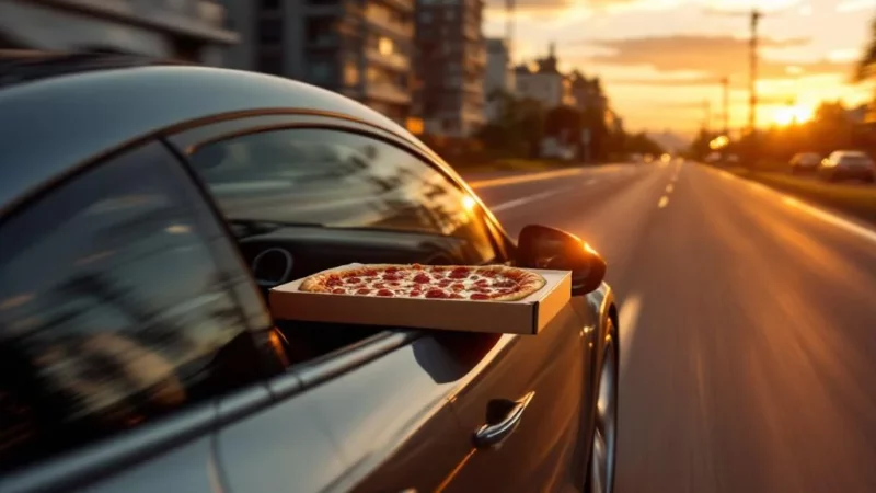 Elle roulait à 170 km/h pour sauver sa pizza une folle course contre la montre