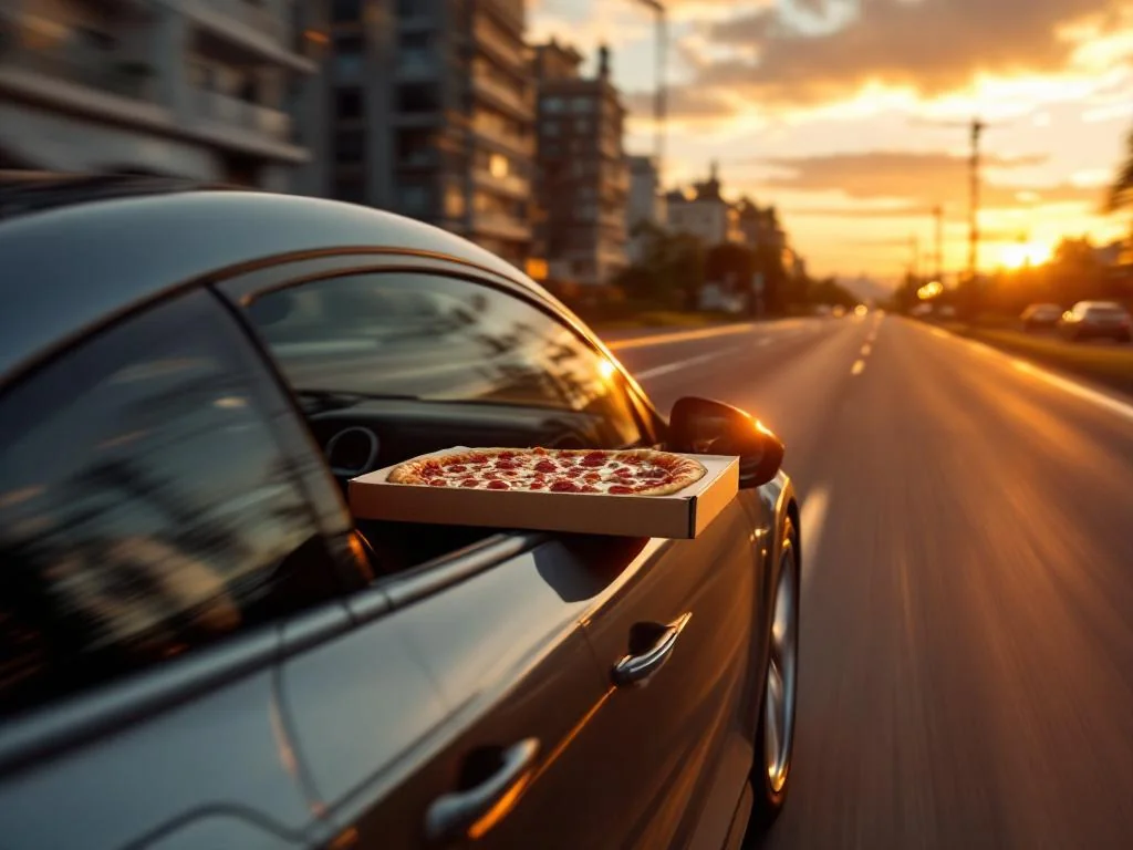 Elle roulait à 170 km/h pour sauver sa pizza une folle course contre la montre