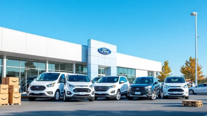 Ford s’associe à Amazon pour vendre ses voitures d’occasion en ligne