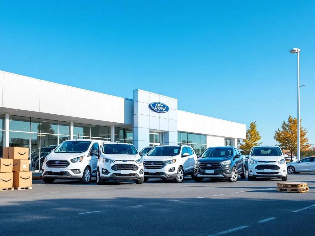 Ford s’associe à Amazon pour vendre ses voitures d’occasion en ligne