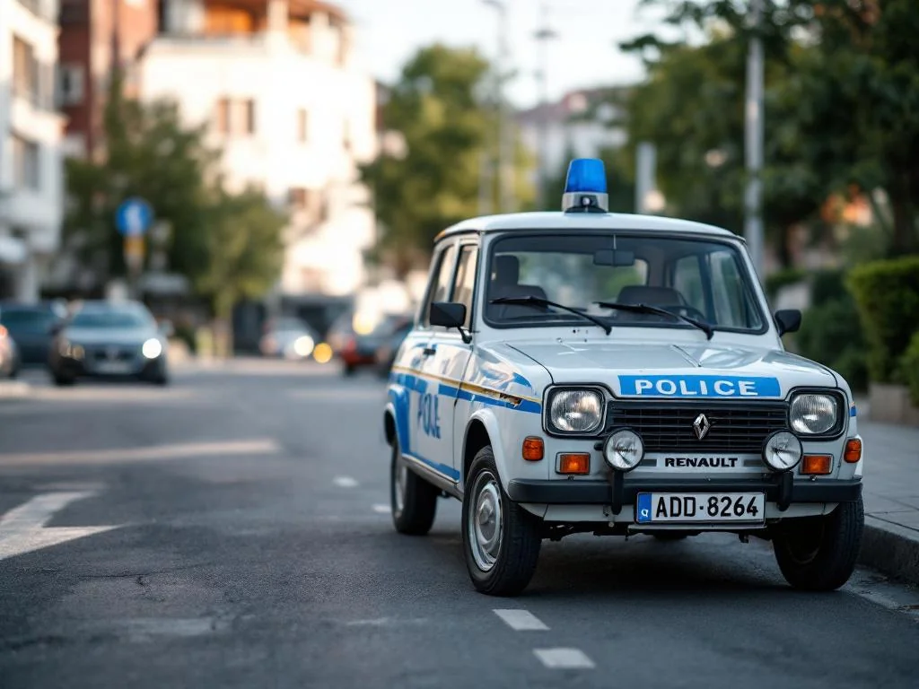 Incroyable:Une  Renault 5 policière en vente aux enchères à ne pas manquer
