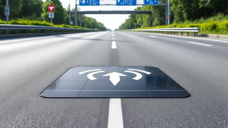 L’Allemagne lance la première autoroute à recharge  révolutionnaire