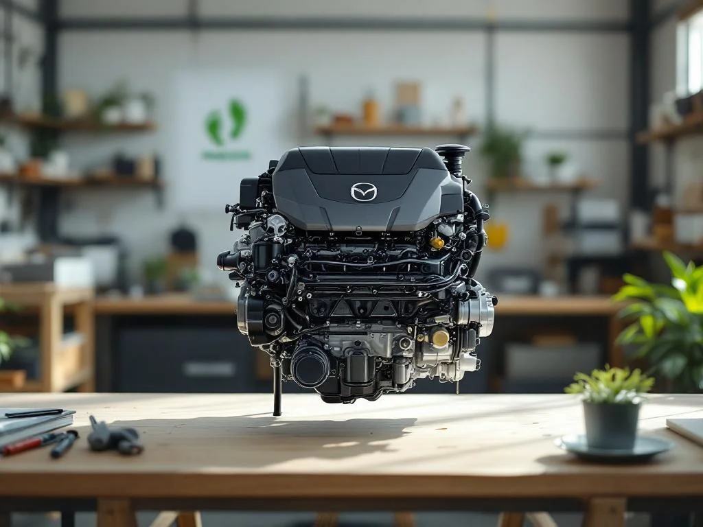 Mazda dévoile un moteur thermique à bilan carbone négatif