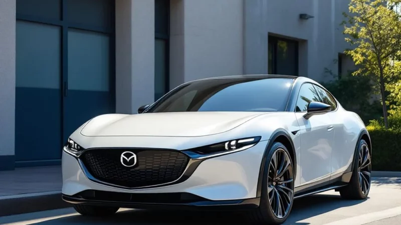 Mazda se lance à fond dans l’électrique avec un tout nouveau modèle 2027
