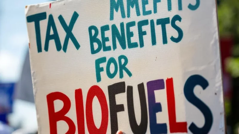 Opposition massive à la fin des avantages fiscaux pour les biocarburants