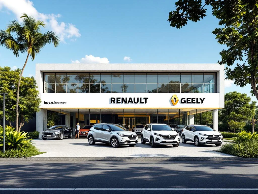 Renault et Geely investissent 616 millions d’euros au Brésil