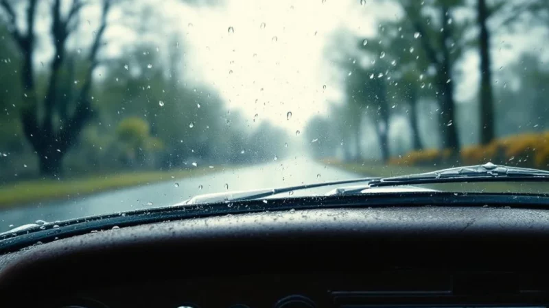 Sans essuie-glaces : comment les conducteurs du passé affrontaient la pluie