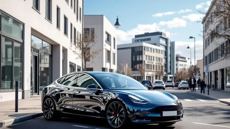 Tesla décroche en Europe : une chute de 36  % en un an