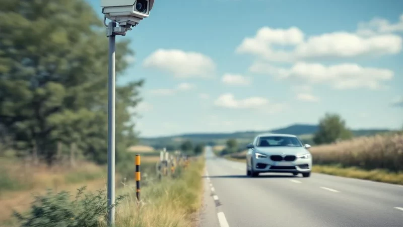 Une Jeune femme de 23 ans flashée à 175 km/h en récidive dans le Cantal