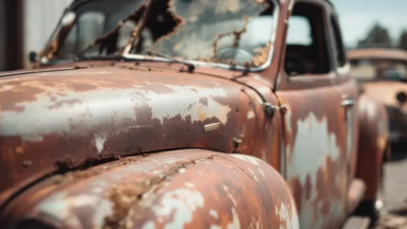 Une voiture délabrée vendue 104 000 dollars à Atlanta