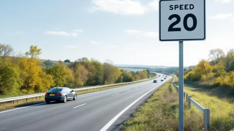 Choc : un conducteur à 193 km/h sur l’A20