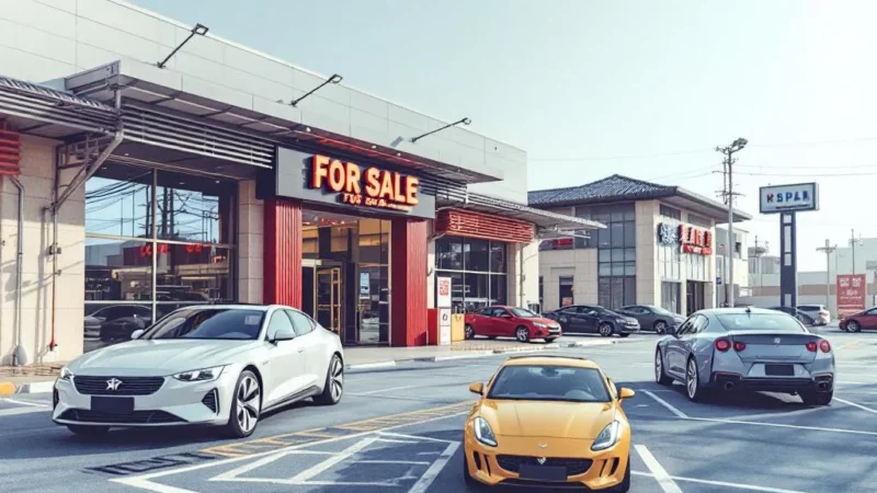 Chute record des ventes automobiles en Chine : le marché en crise