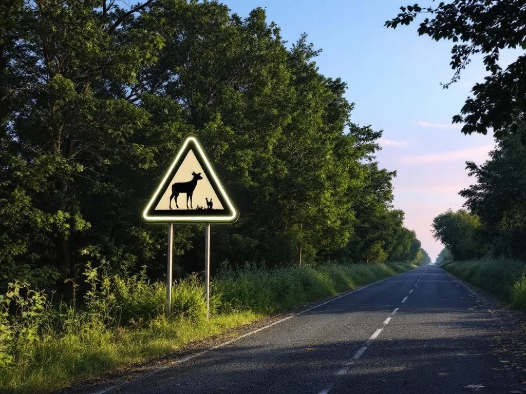 Nouveaux panneaux lumineux en France pour sauver la faune et éviter les accidents