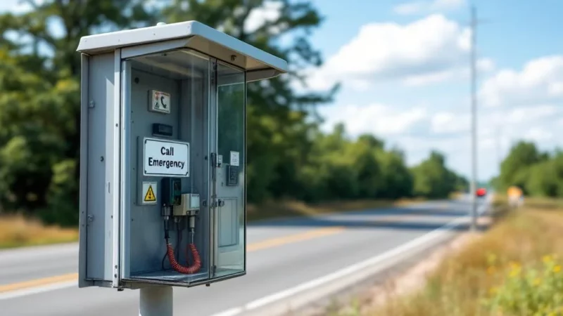 Bornes d&rsquo;urgence en déclin : la fin d&rsquo;une sécurité routière incontournable