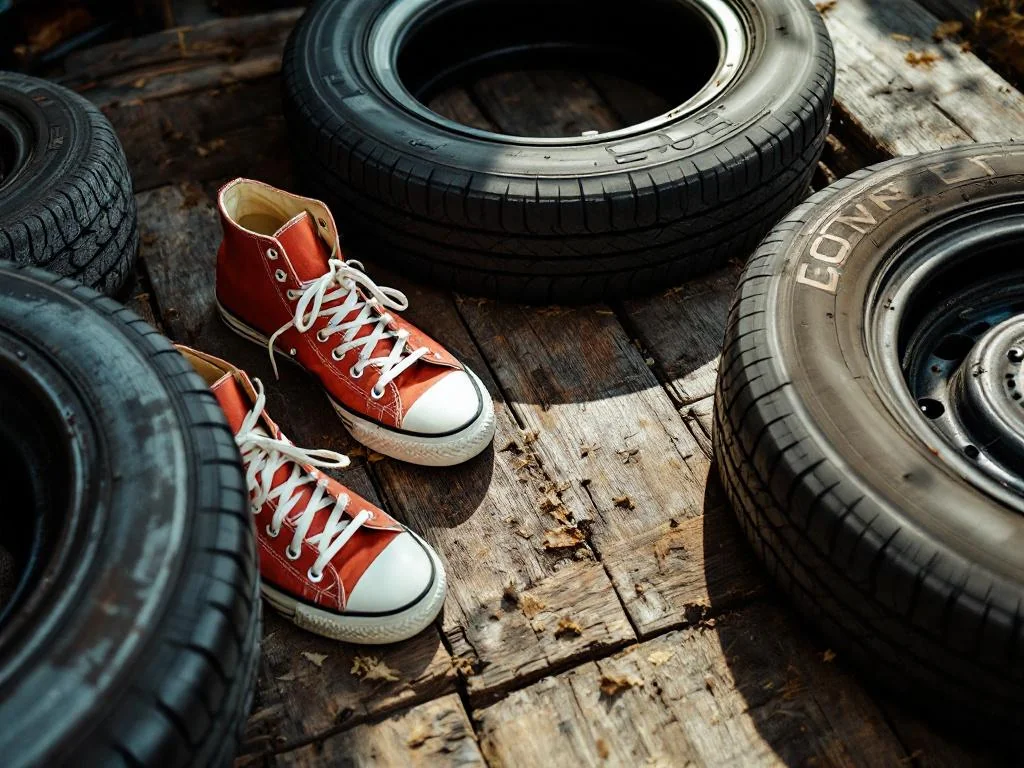 Converse : de la chaussure aux pneus, une histoire surprenante