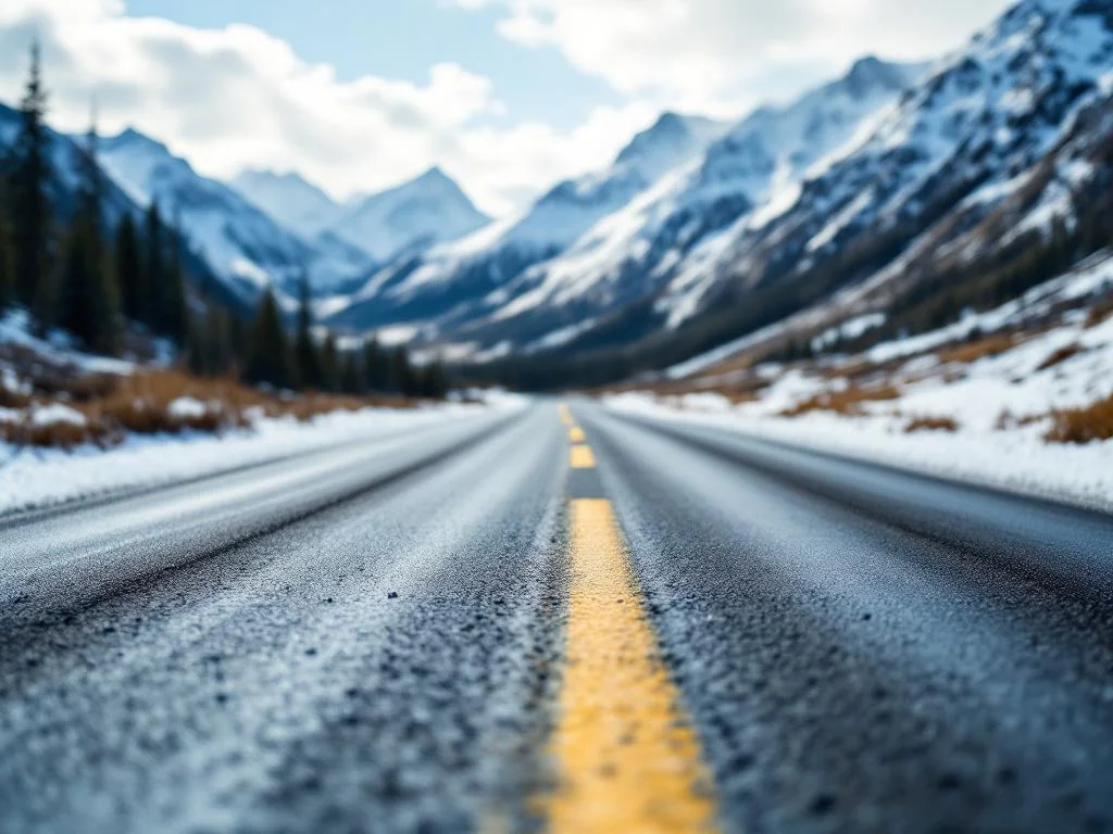 Faut-il vraiment payer 135 € Une  pour absence de pneus hiver en montagne ?