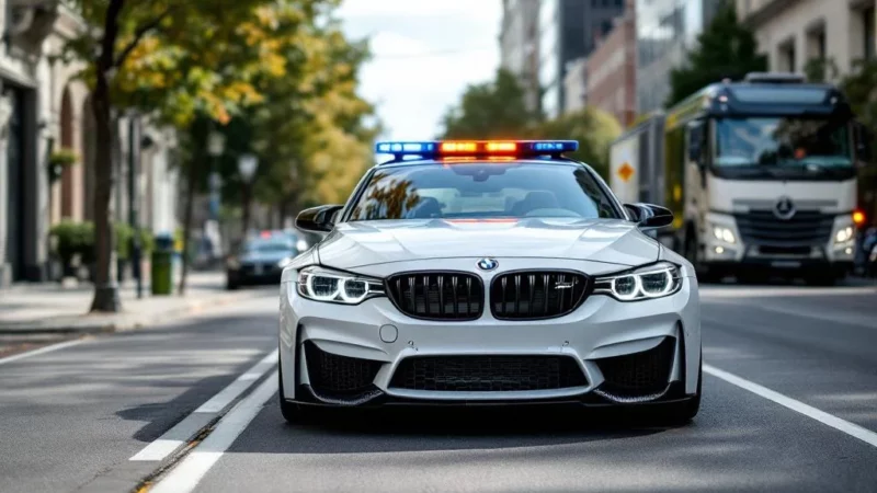 Flashé à 173 km/h en BMW M3 il est finalement relaxé