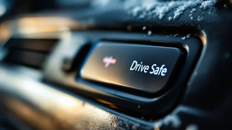Neige et verglas : découvrez ce bouton secret pour conduire en toute sécurité