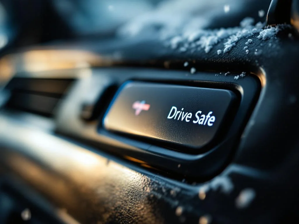 Neige et verglas : découvrez ce bouton secret pour conduire en toute sécurité