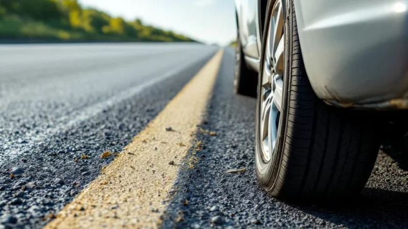 Pneu éclaté sur l&rsquo;autoroute : comment éviter la catastrophe