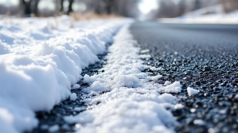 Pourquoi les routes ne sont pas salées avant la neige ? La vérité dévoilée