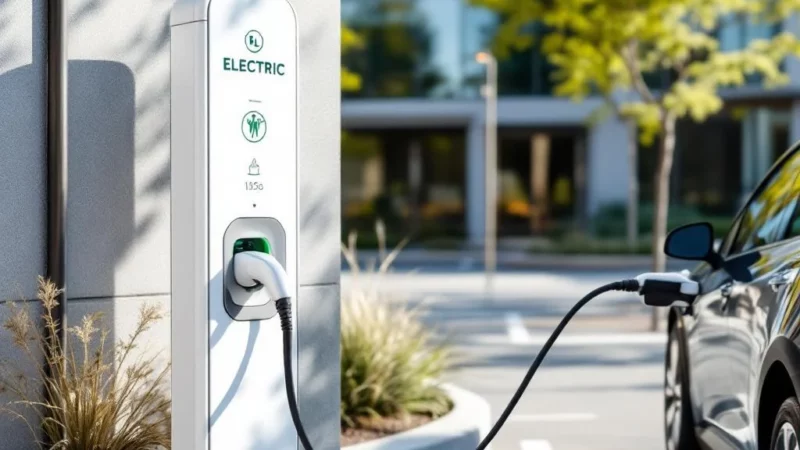 Recharge électrique au travail : les entreprises financent désormais la borne de leurs salariés