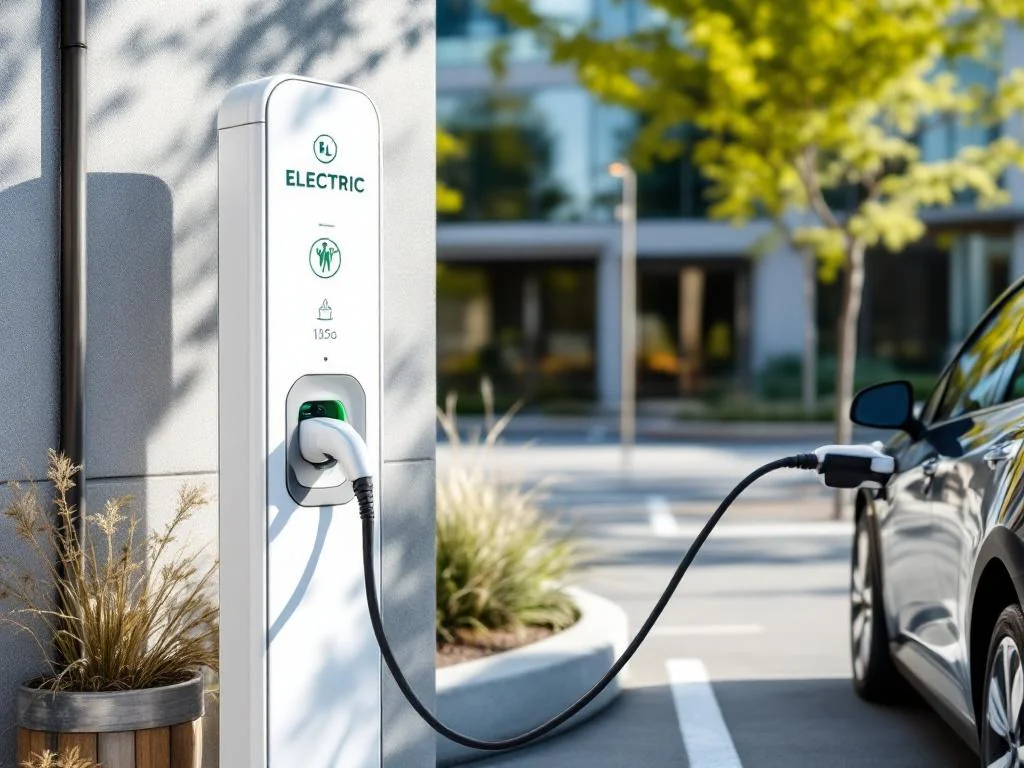 Recharge électrique au travail : les entreprises financent désormais la borne de leurs salariés