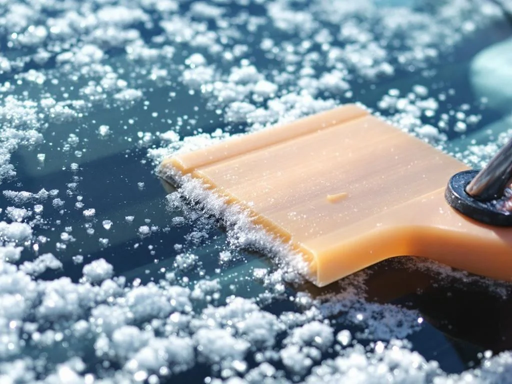 Verglas : découvrez la solution simple et économique pour une conduite en toute sécurité